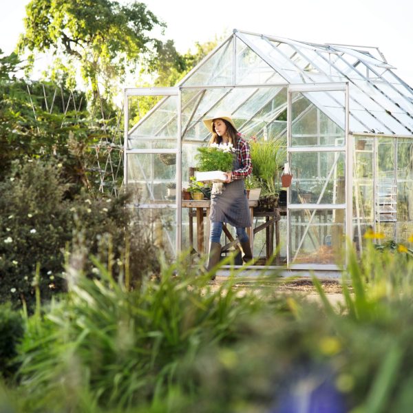 young-woman-working-glass-greenhouse-min